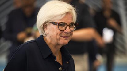 Catherine Vautrin, la ministre des Armées et des Anciens combattants