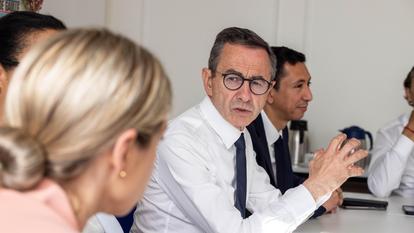 Bruno Retailleau, président des Républicains et candidat à l’élection présidentielle en 2027.