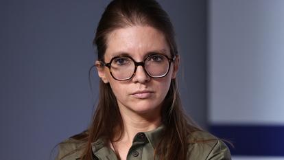 La secrétaire d’État française chargée de l’Égalité, Aurore Bergé, à Paris, le 1er juillet 2026.