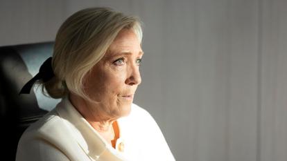 Marine Le Pen, présidente du groupe Rassemblement national à l’Assemblée nationale.
