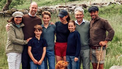 Kate Middleton entourée de sa famille