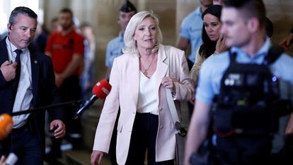 Marine Le Pen, à Paris, le 7 juillet 2026.