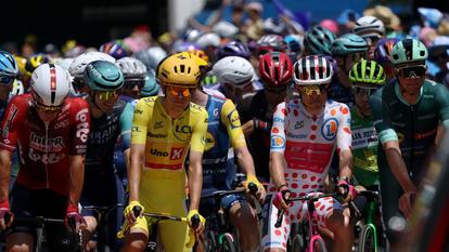 La cinquième étape du Tour de France.