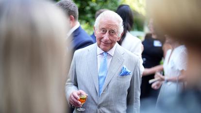 Le roi Charles III au palais de Saint-James, à Londres, le 8 juillet 2026.