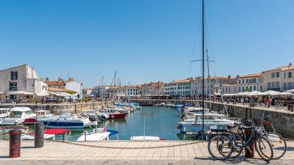 Ile de Ré, port de Saint-Martin.