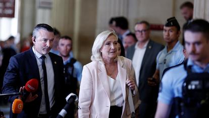 Marine Le Pen le 7 juillet 2026.