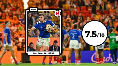Matthieu Jalibert, replacé à l’arrière, a brillé au Suncorp Stadium.