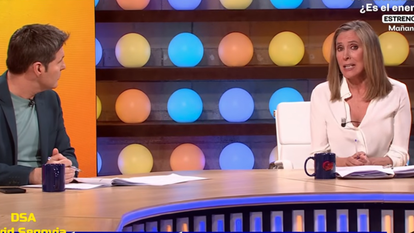 Jesus Cintora et Marta Gomez Montero sur la RTVE