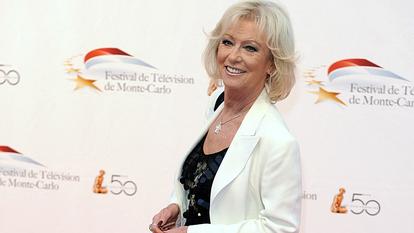 Évelyne Leclercq en 2010 au Festival de télévision de Monte Carlo à Monaco.
