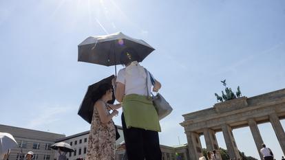 Le 27 juin dernier, les températures ont frôlé les 40°C à Berlin (photo) et les 42°C en Saxe-Anhalt - battant ainsi le record de 41,2°C enregistré fin juillet 2019.