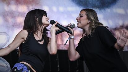 Helena et Marguerite aux Francofolies, ce lundi 13 juillet 2026