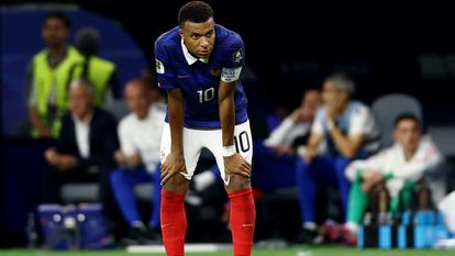 Kylian Mbappé et les Bleus n’ont rien pu faire face à l’Espagne, mardi.