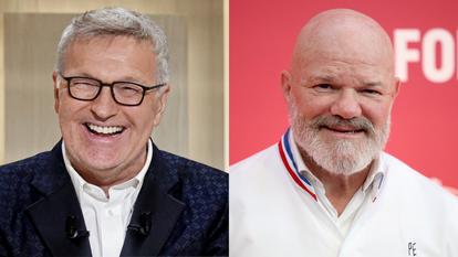 Laurent Ruquier et Philippe Etchebest.