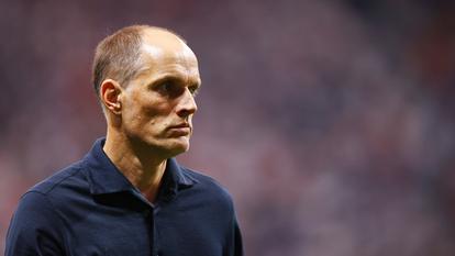 Thomas Tuchel après le coup de sifflet final.