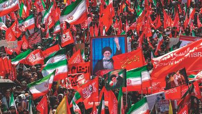 Les funérailles d’ Ali Khamenei à Téhéran le 6 juillet 2026.