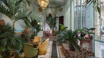 Le jardin d’hiver de l’hôtel particulier de la Païva.
