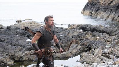 Un Picte vers 580 apr. J.-C. dans l’actuelle Écosse, alias Matt Damon dans le rôle d’Ulysse.
