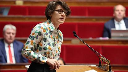 L’élue Insoumise Gabrielle Cathala, à l’Assemblée nationale, à Paris, le 28 mai 2026.