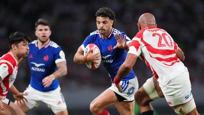 Romain Ntamack et les Bleus ont réussi leur première partie du Championnat des nations.