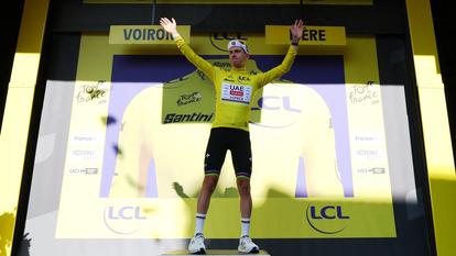Tadej Pogacar est toujours en tête du Tour de France avec la même avance.