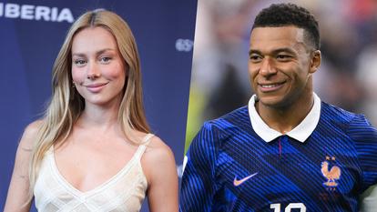 Ester Expósito et Kylian Mbappé