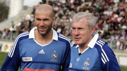 Zinédine Zidane et Luis Fernandez