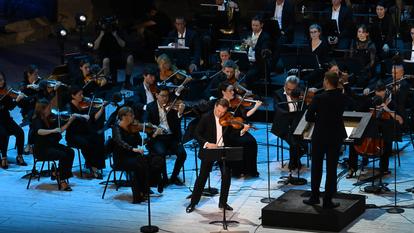 Le « Concert cinéma » avec Renaud Capuçon, le samedi 18 juillet 2026, aux Chorégies d’Orange.