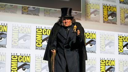 Johnny Depp sur la scène du Comic-Con de San Diego 2026, le 23 juillet 2026.