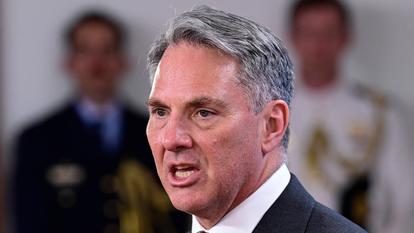 Le ministre de la Défense australien, Richard Marles, à Berlin le 8 juin 2026.