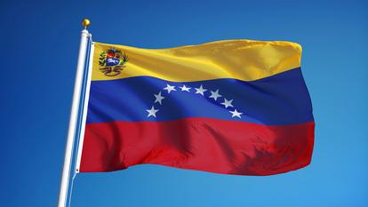 Le drapeau du Venezuela.