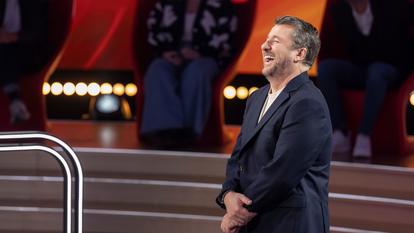 Bruno Guillon dans «Qui ment ?» sur France 2.