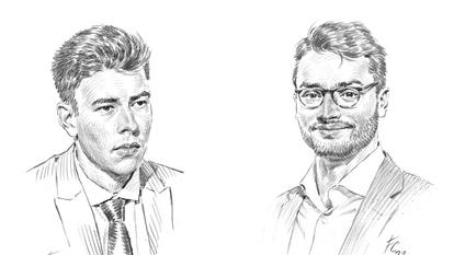 Baptiste Detombe et Joachim Le Floch-Imad