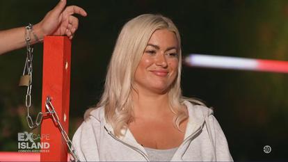 Carla Moreau dans «Excape Island» sur TFX.