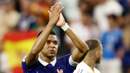Kylian Mbappé après l’élimination face à l’Espagne (2-0) en demi-finale de la Coupe du monde 2026, le 14 juillet dernier.