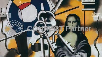 Fernand Léger, La Joconde aux clous ou Mona Lisa