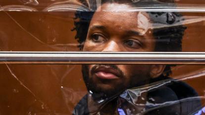 Le chanteur américain D4vd comparaît devant le tribunal de Los Angeles, le 20 avril 2026.
