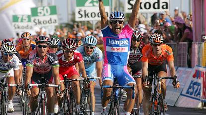 Danilo Napolitano s’était imposé sur le Giro 2007 sous les couleurs de la formation italienne Lampre, devenu depuis UAE Emirates.