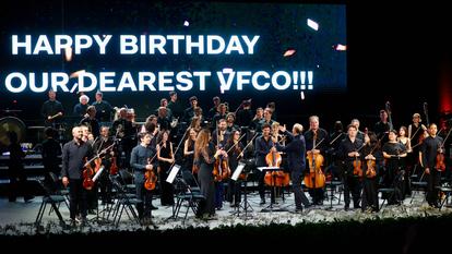 L’un des concerts de l’édition 2026 du festival de Verbier célébrant les 20 ans du Verbier Festival Chamber Orchestra.