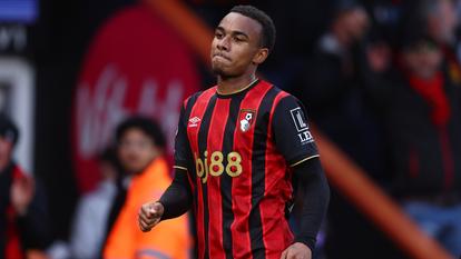 Eli Junior Kroupi a inscrit 13 buts avec Bournemouth en Premier League lors de la saison 2025-2026.