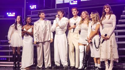 Les élèves de «Star Academy» saison 14 au Reims Arena, le 27 février 2026.