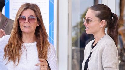 Thylane Blondeau (à gauche) et sa mère Véronika Blondeau