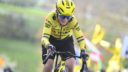 « L’emporter une nouvelle fois ne va pas changer ma vie, même si je suis hyper-motivée », déclare Pauline Ferrand-Prévot (ici, sur le Tour des Flandres, qu’elle terminera, le 5 avril dernier, à la deuxième position).
