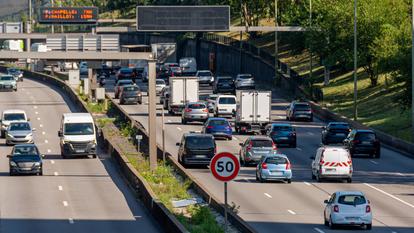 Les embouteillages ont atteint un premier pic de 313,5 km à 09H25, dont 75 km sur l’A7 qui dessert la vallée du Rhône et une cinquantaine sur l’A9, qui permet de rejoindre l’Espagne.