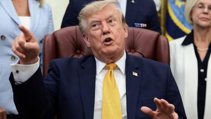 Le président des États-Unis, Donald Trump.
