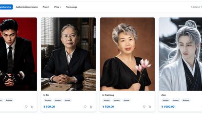 En Chine, des internautes peuvent vendre des photos de leur visage à destination des producteurs de «microdramas».