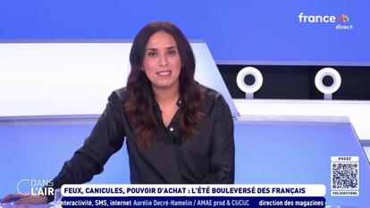 Salhia Brakhlia dans «C dans l’air», samedi 1er août.