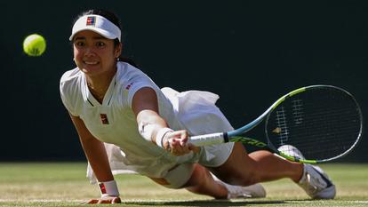 La Philippine Alexandra Eala à Wimbledon, à Londres, le 4 juillet 2026.