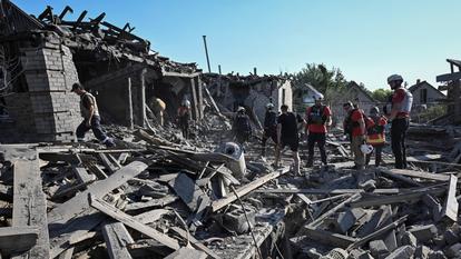 En Ukraine, les frappes russes sont principalement effectuées avec des drones.