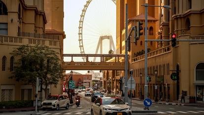 Quartier de la Marina de Dubaï, le 21 juillet 2026.