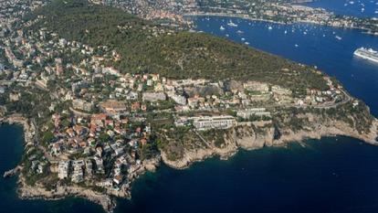 Vue du Mont-Boron à Nice.